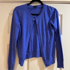 Ann Taylor Royal Blue Knit Top